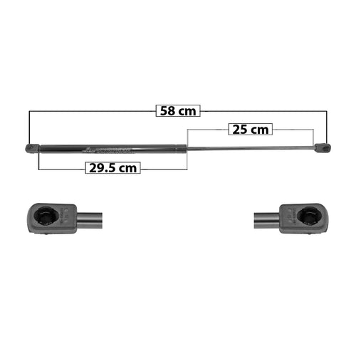Amortiguador Cofre Para Mini Mini Cooper 2002-2006