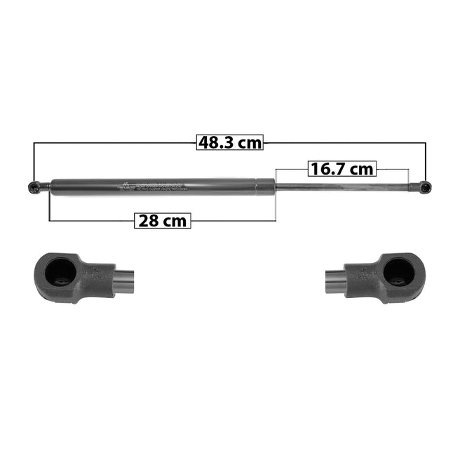 Amortiguador 5Ta Puerta Para Audi A5 2009-2015
