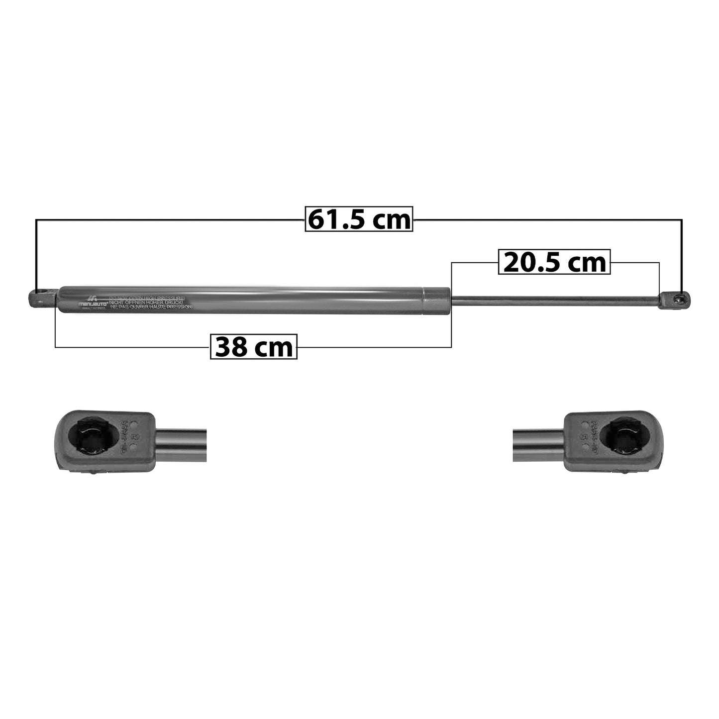 Amortiguador 5Ta Puerta Para Ford Aerostar 1986-1997