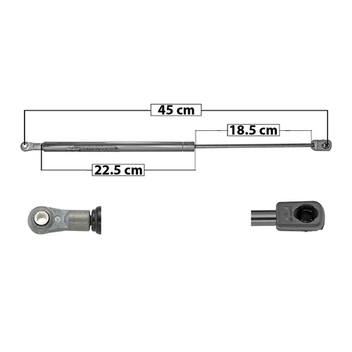 Amortiguador Vidrio Trasero Para Ford Expedition 1997-2002