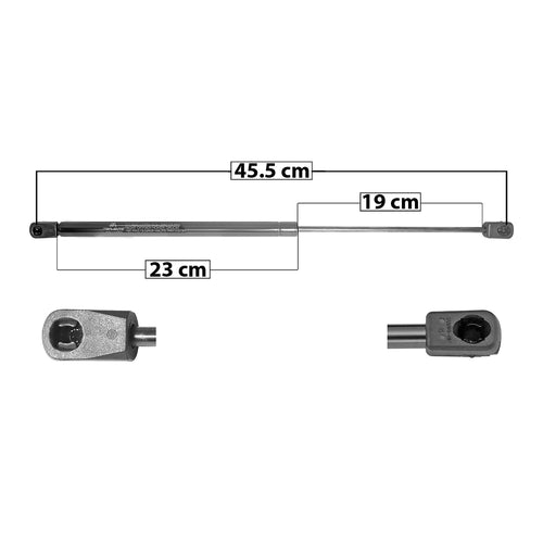 Amortiguador Vidrio Trasero Para Chevrolet Suburban 2000-2006
