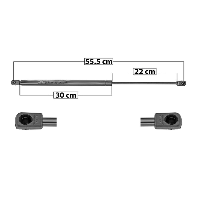 Amortiguador Vidrio Trasero Para Gmc Safari Van 1985-2001