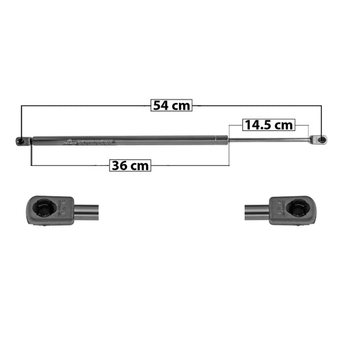 Amortiguador Vidrio Trasero Para Honda Cr-V 1997-2001
