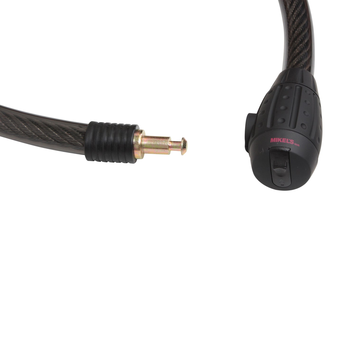 Cable candado flexible HD con llaves (1.5 mts)