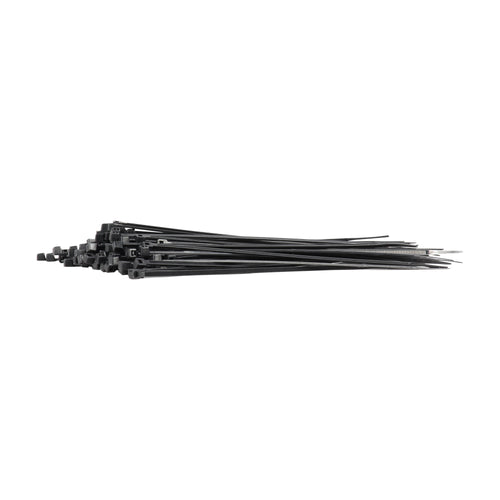 Cinchos de plastico 2.5x150 mm, 100 pzas, Negro