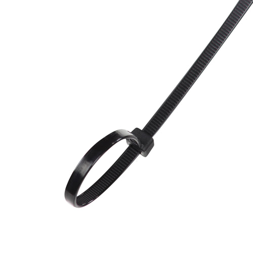 Cinchos de plastico 4.6x300 mm, 100 pzas, Negro