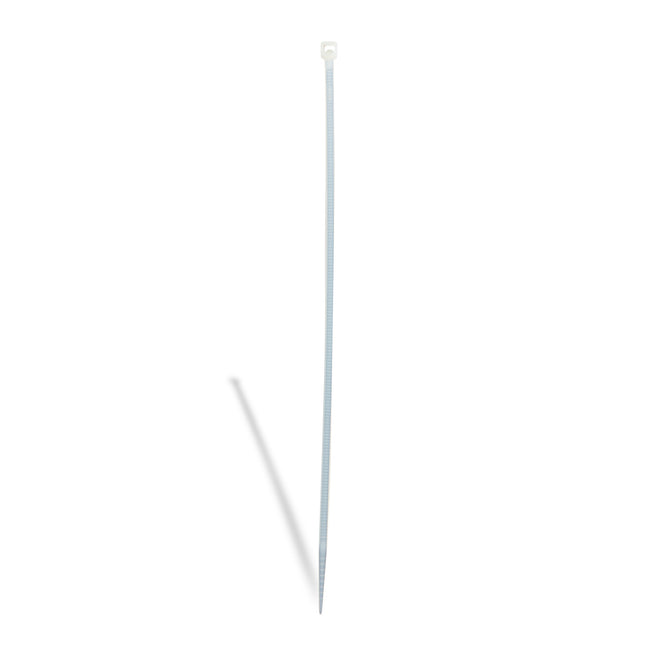 Cinchos de plastico 4.6x370 mm, 100 pzas, Blanco