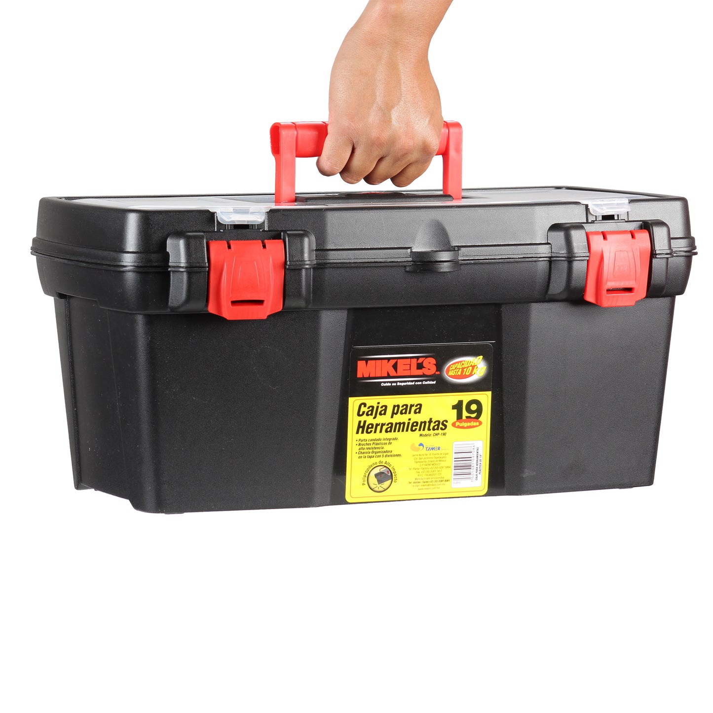 Caja plastica para herramientas 19” (2.8 lts)