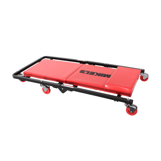 Cama acolchonada plegable con 6 ruedas giratorias (36" largo)