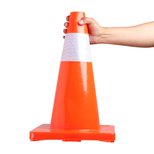 Cono de seguridad (45 cms, con reflejante)