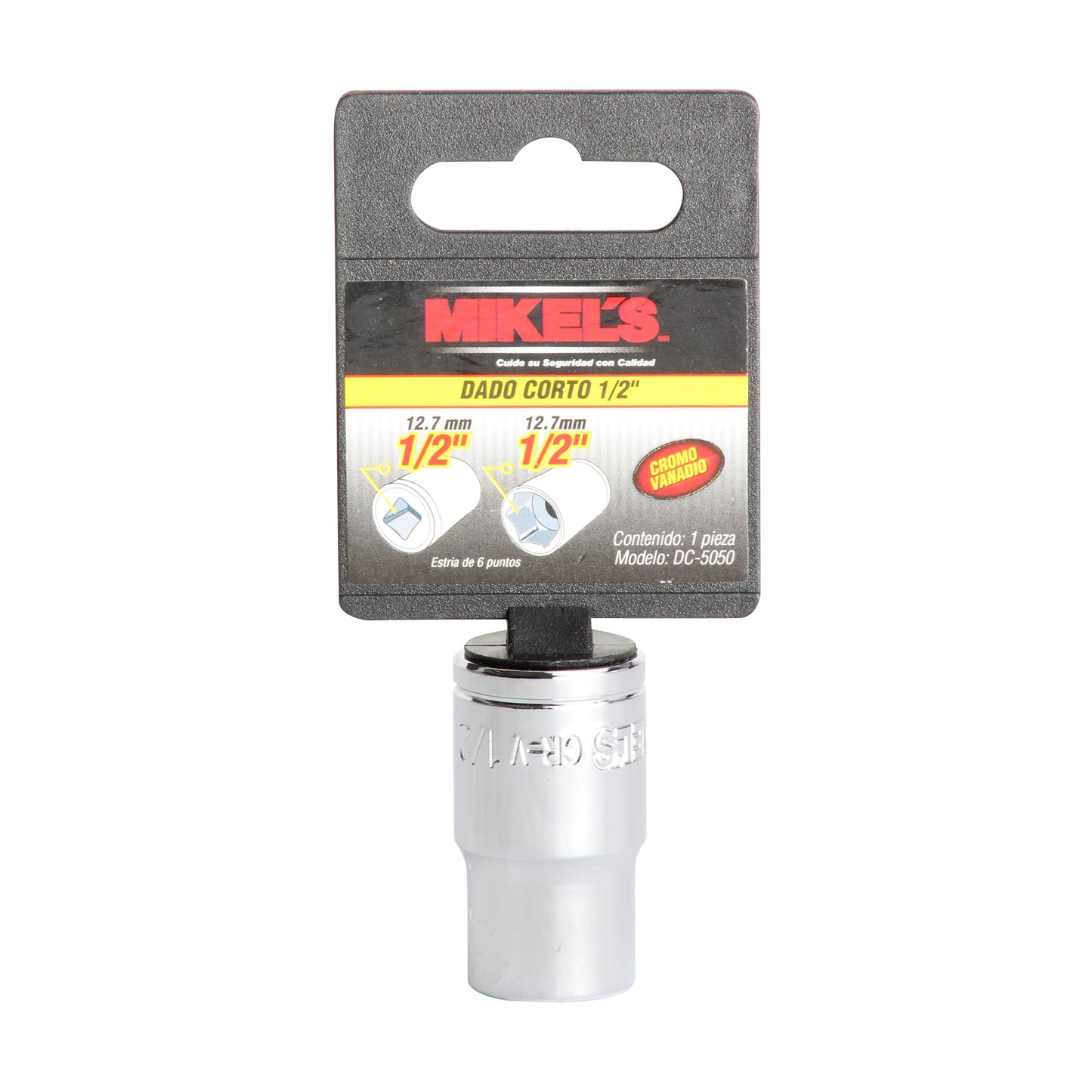 Dado corto 1/2” Estandar 1/2”