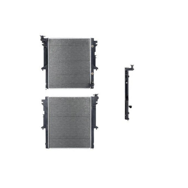 Radiador Mt L200 08-15 L4 2.4, 2.5 Lts Std S/Aa Gas/Diesel 20 2/3X25 1/8X26Mm Alum Sold Polar