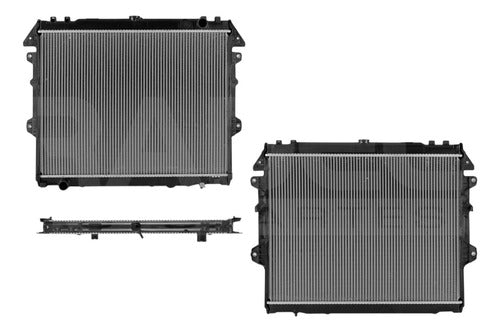 Radiador Ty Hilux 06-15 L4 2.7 Lts Std C/Aa 19 2/3X25 1/2X26Mm Alum Sold Polar
