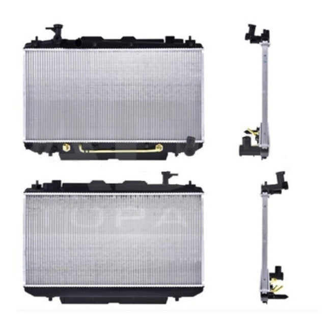 Radiador Ty Rav 4 01-05 L4 2.0, 2.4 Lts C/S Aa Aut Toma De Candado 14 3/4X29X22Mm Alum Sold Polar