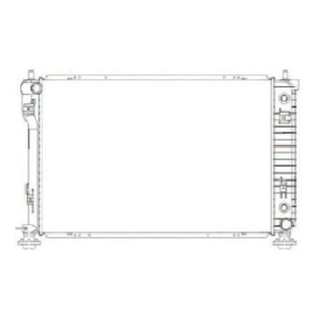 Radiador Cv Equinox/Torrent V6 3.4/3.6 06-09 C/S Aa Aut 26X16 6/7X26Mm Alum Sold Polar