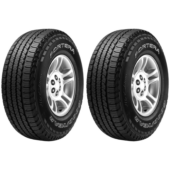 Paquete de 2 Llantas 245/70 R17 108T GOODYEAR FORTERA HL