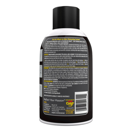 Meguiar's Sist. Eliminación De Olores Black Chrome