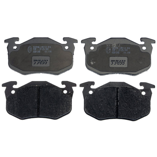 Balatas Traseras Bajo Contenido Metálico Clio 2002-2007 TRW
