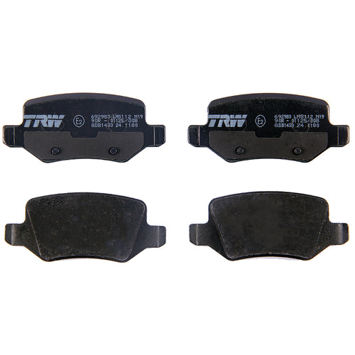 Balatas Traseras Bajo Contenido Metálico B200 2006-2011 TRW