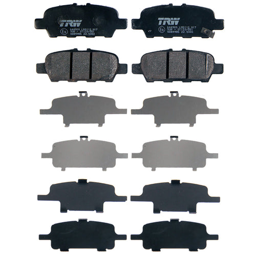 Balatas Traseras Con Indicador Grand Vitara 2009-2017 TRW