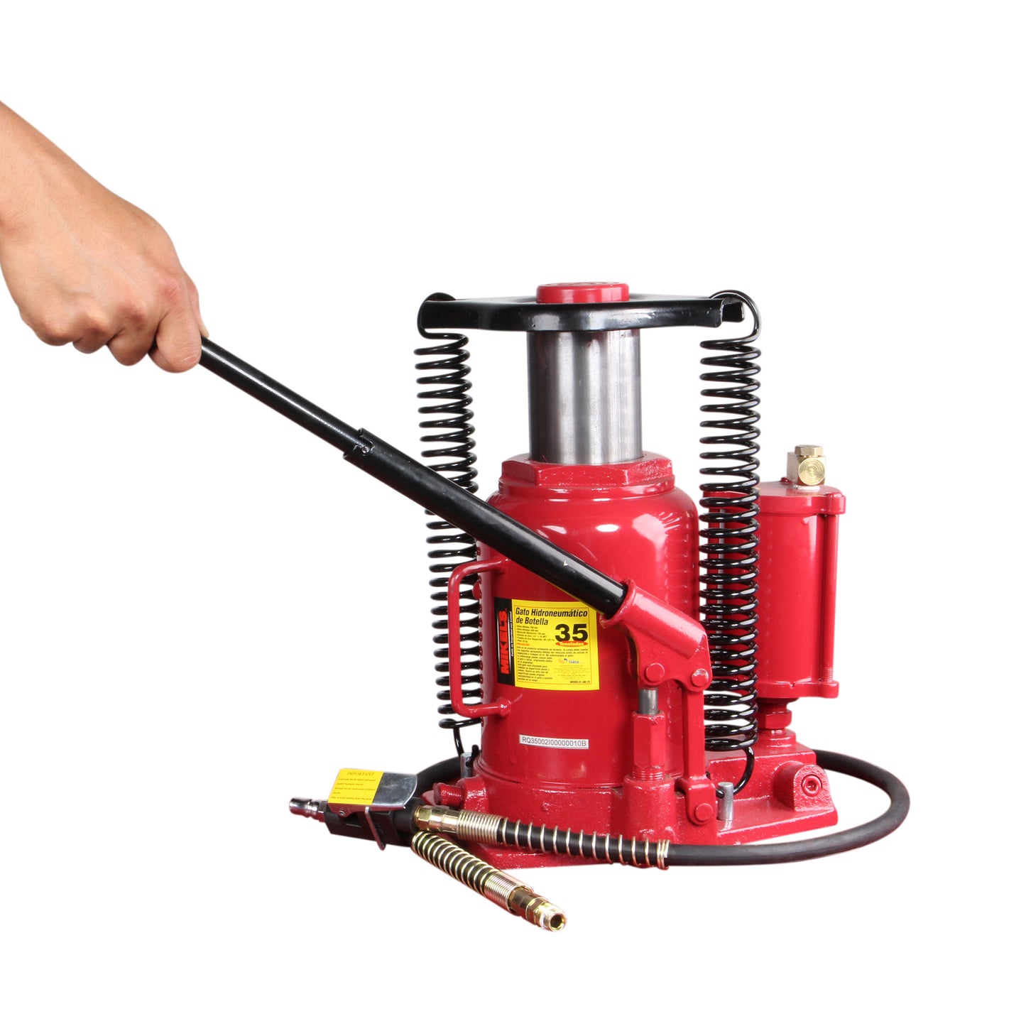 Gato hidroneumatico de botella (35 ton)