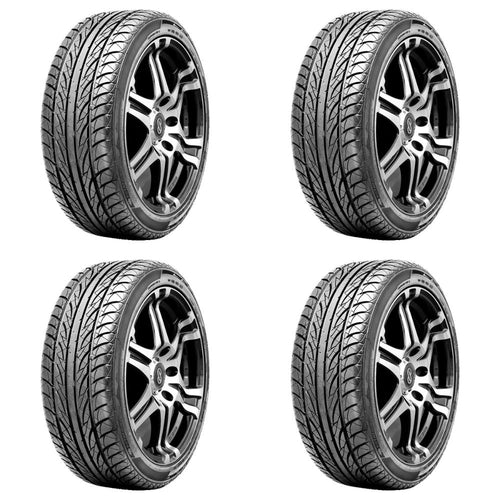 Paquete de 4 Llantas 225/55 ZR17 101W Blackhawk HU01