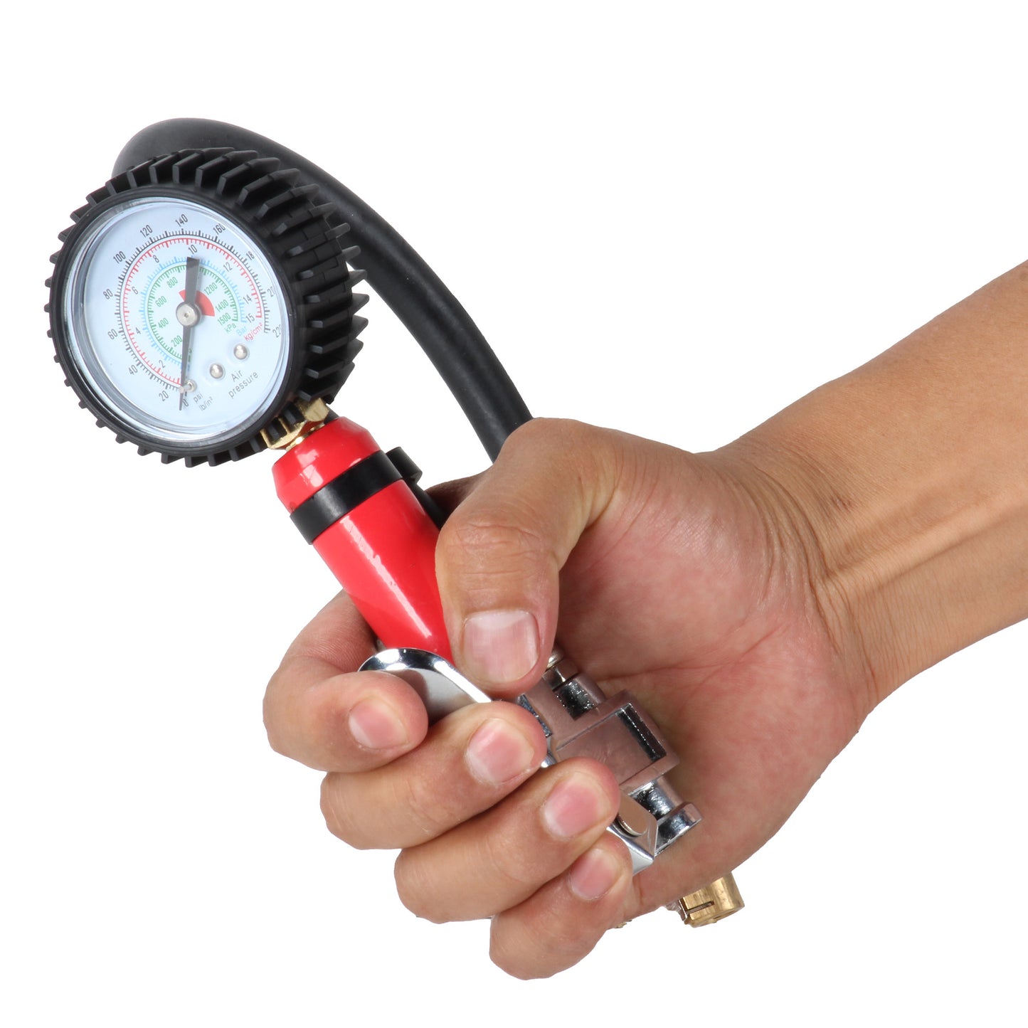 Inflallantas con manometro (217 PSI)