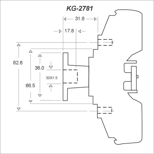 Fan Clutch Dodge Dakota 3.9 1997-2003
