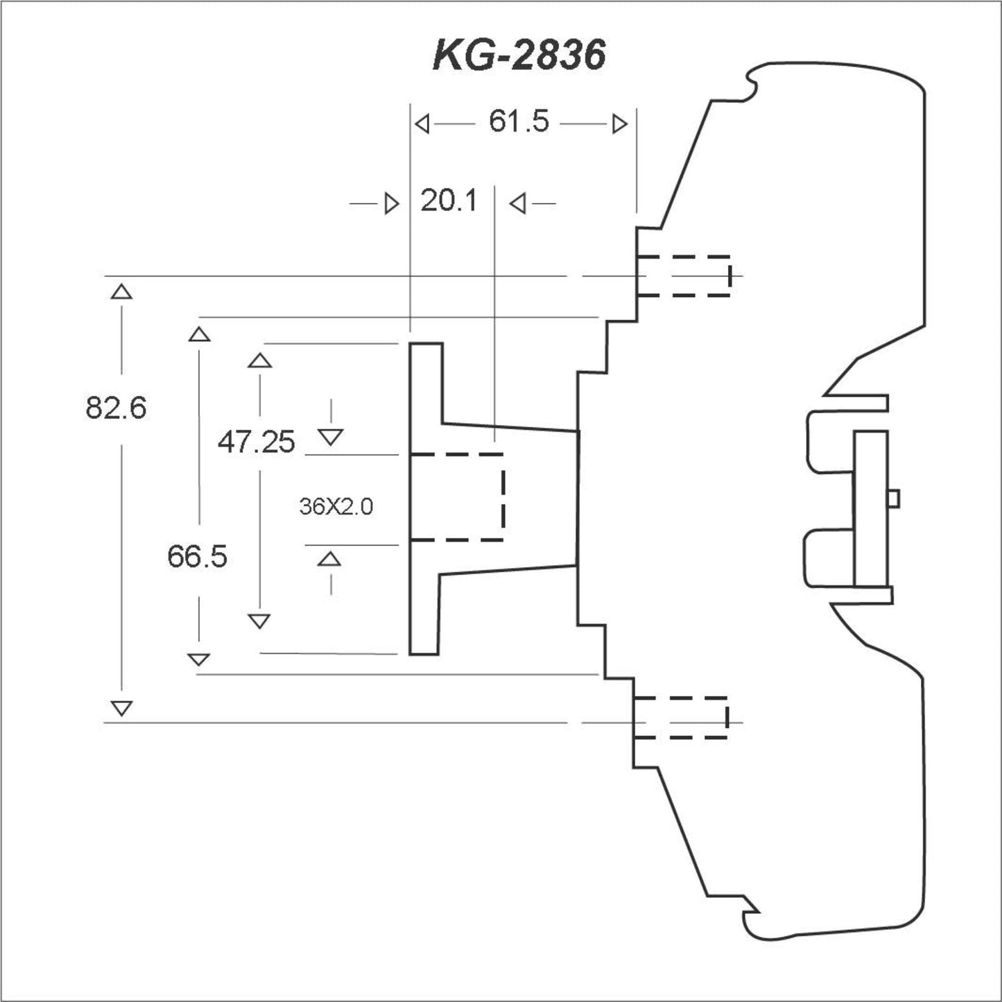 Fan Clutch Ford E-350 Econoline 6.8 1997-2004