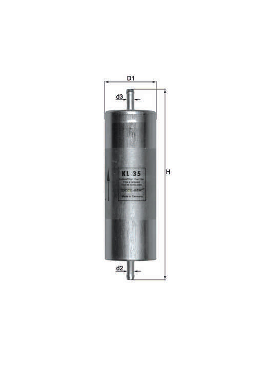 Filtro de Combustible Para BMW 850Ci Base 5.4L V12 1995-1999