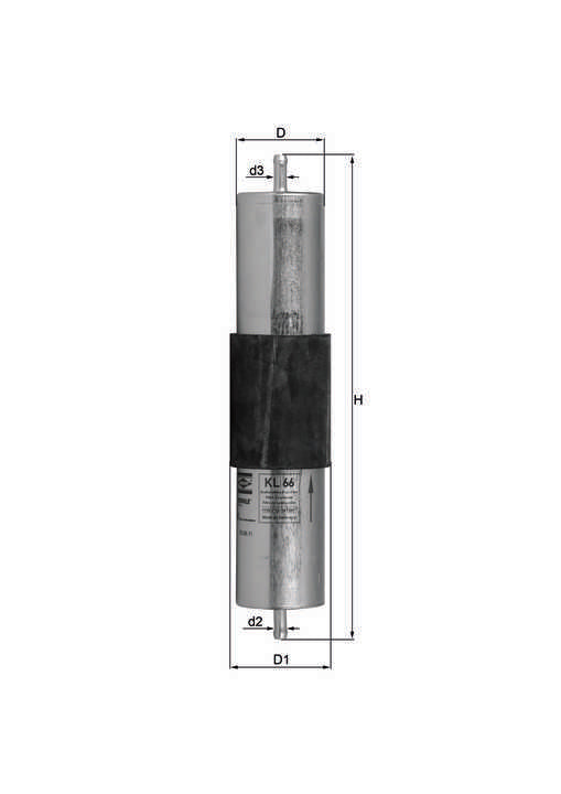 Filtro de Combustible Para BMW 323i Base 2.5L L6 1998-2000