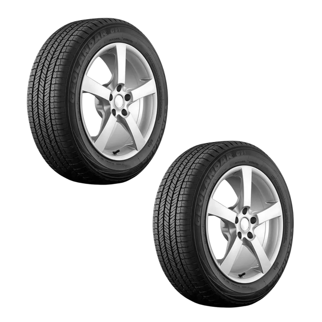 Paquete de 2 Llantas P225/60 R17 98H Yokohama geolandar g91f