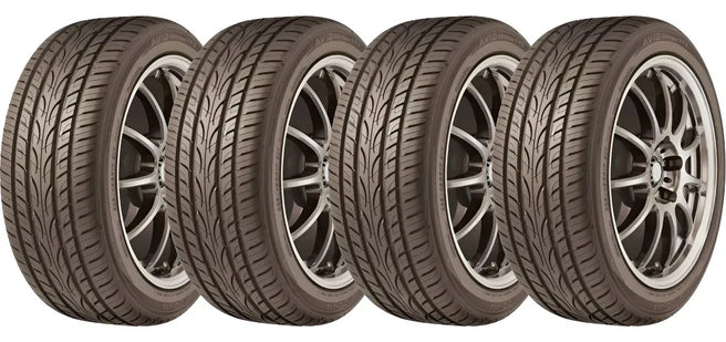 Paquete de 4 Llantas 245/45 RF18 96W Yokohama avid envigor s321r zps