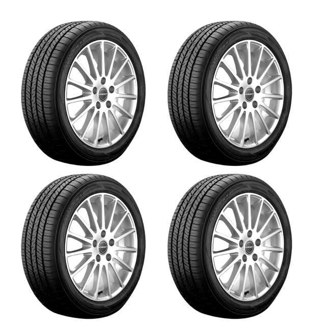 Paquete de 4 Llantas P205/50 R17 88V Yokohama avid s34d