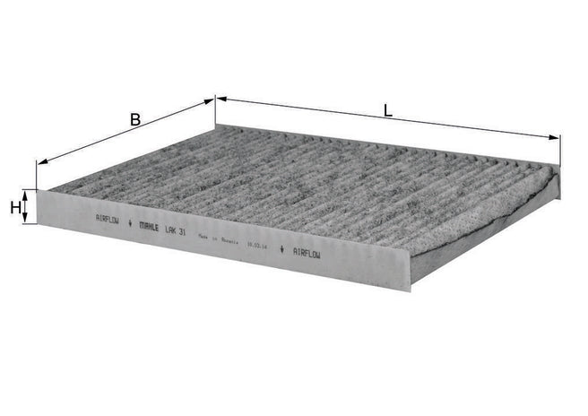 Filtro de Cabina Para Audi A3 Ambition 1.8L L4 2000-2004