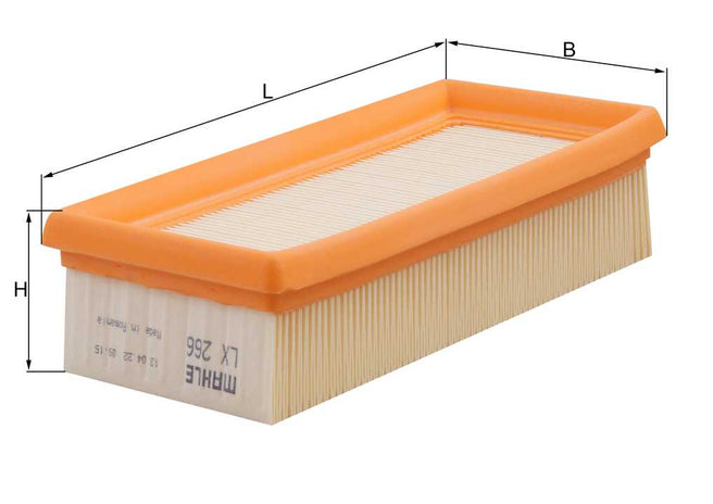 Filtro de Aire Para Volkswagen Golf C 1.8L L4 1987-1992