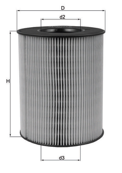 Filtro de Aire Para Mercedes Benz A160 Classic 1.6L L4 2000-2004