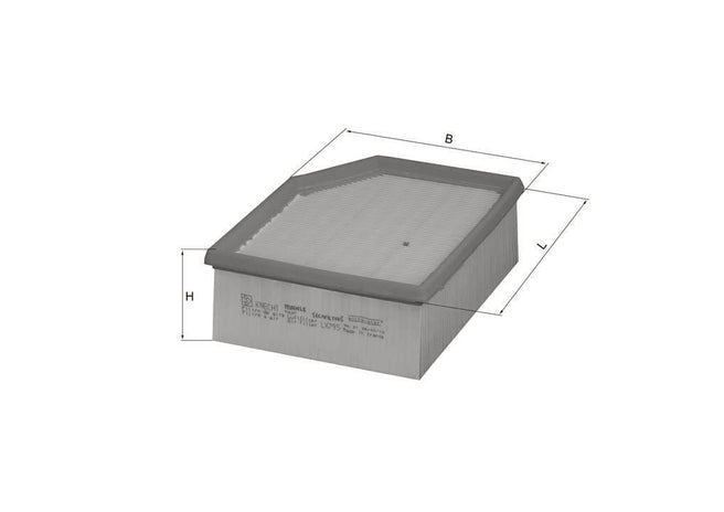 Filtro de Aire Para Peugeot Partner Base 1.6L L4 2003-2006