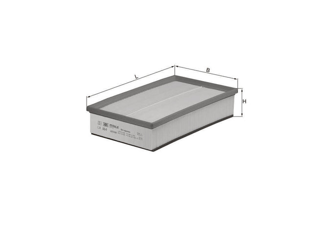 Filtro de Aire Para Volkswagen EuroVan Base 1.9L L4 2006-2009