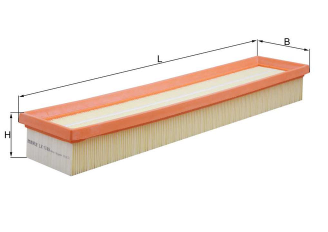 Filtro de Aire Para Peugeot 206 CC 1.6L L4 2005-2008