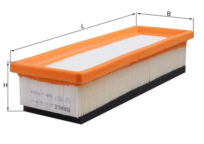 Filtro de Aire Para Fiat Panda Climbing 1.2L L4 2007-2012