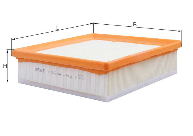 Filtro de Aire Para Fiat Panda Climbing 1.2L L4 2007-2012