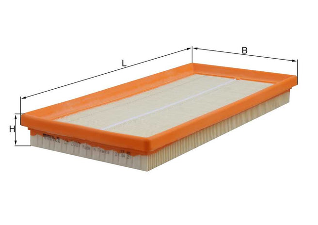 Filtro de Aire Para Fiat 500 Classic 1.4L L4 2010-2011