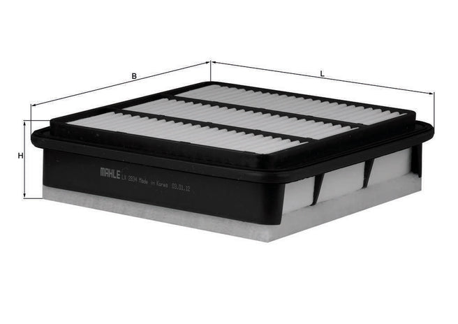 Filtro de Aire Para Mitsubishi L200 Base 2.4L L4 2009-2025