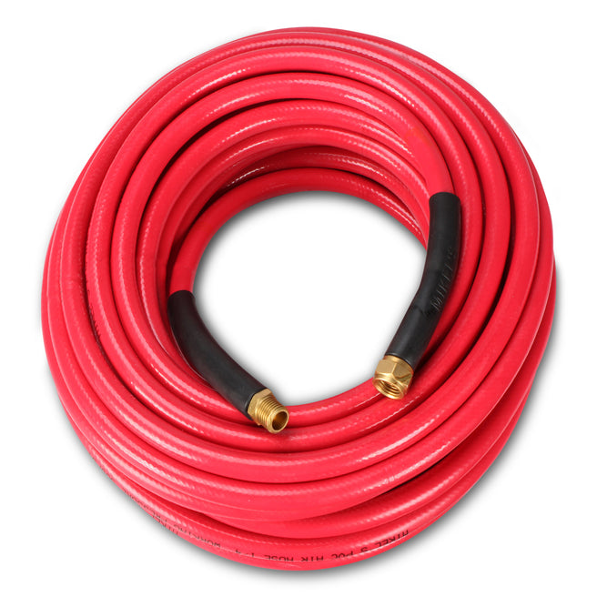 Manguera de PVC para aire a presion 3/8” x 10 m conexion 1/4” NPT