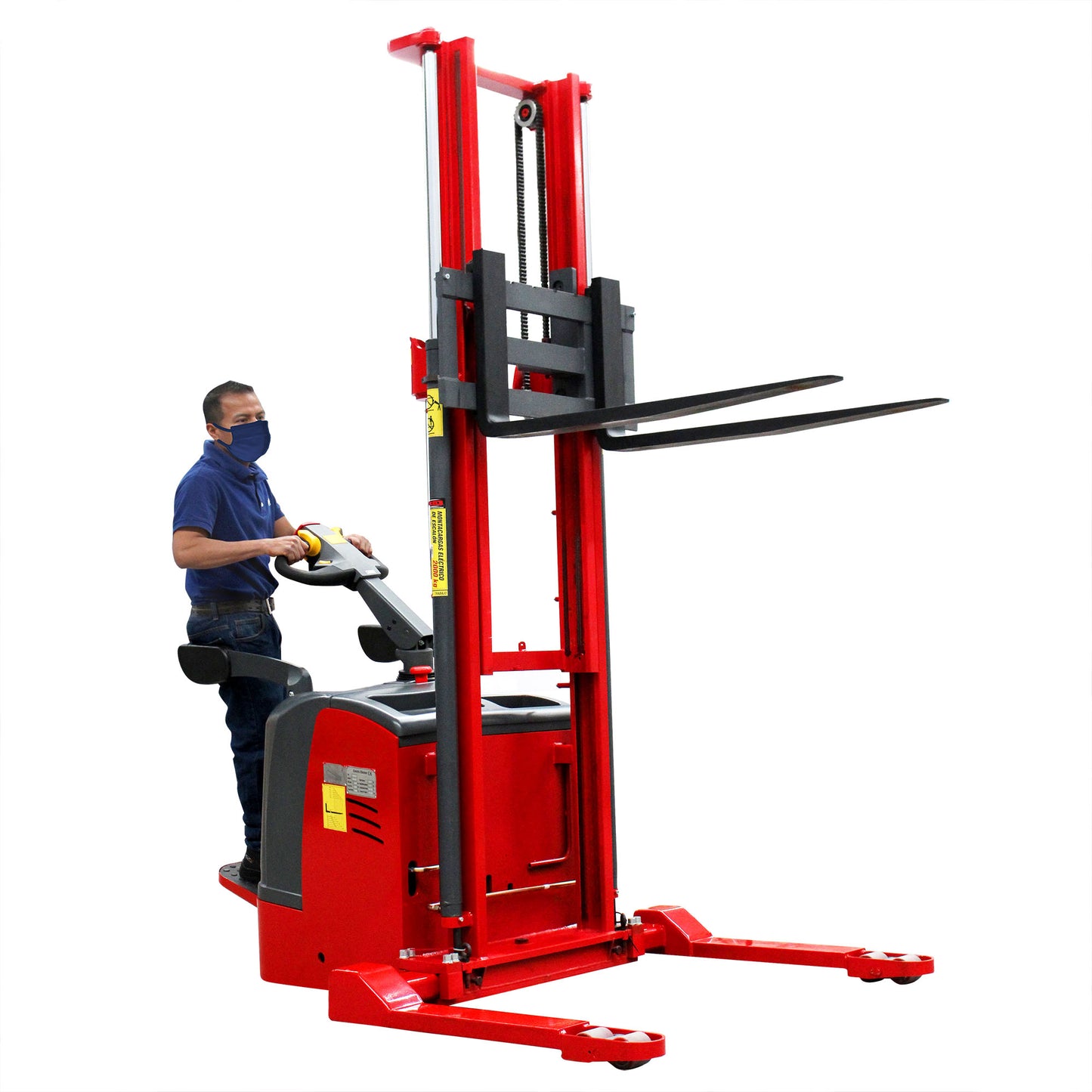Montacargas electrico de escalon (2 ton)