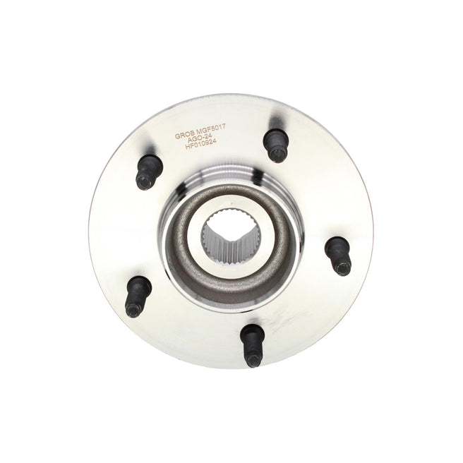 Maza de Rueda Delantero 5 Birlos 3 Barrenos 12X1.75 mm 33 Estrías Ford F-150 4X4 1997-2003