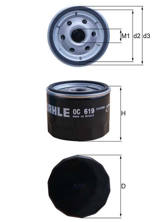 Filtro de Aceite Para BMW F700GS Base 798cc 0 2015-2018