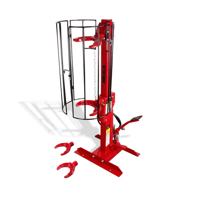 Opresor de resortes neumatico vertical (1 ton)