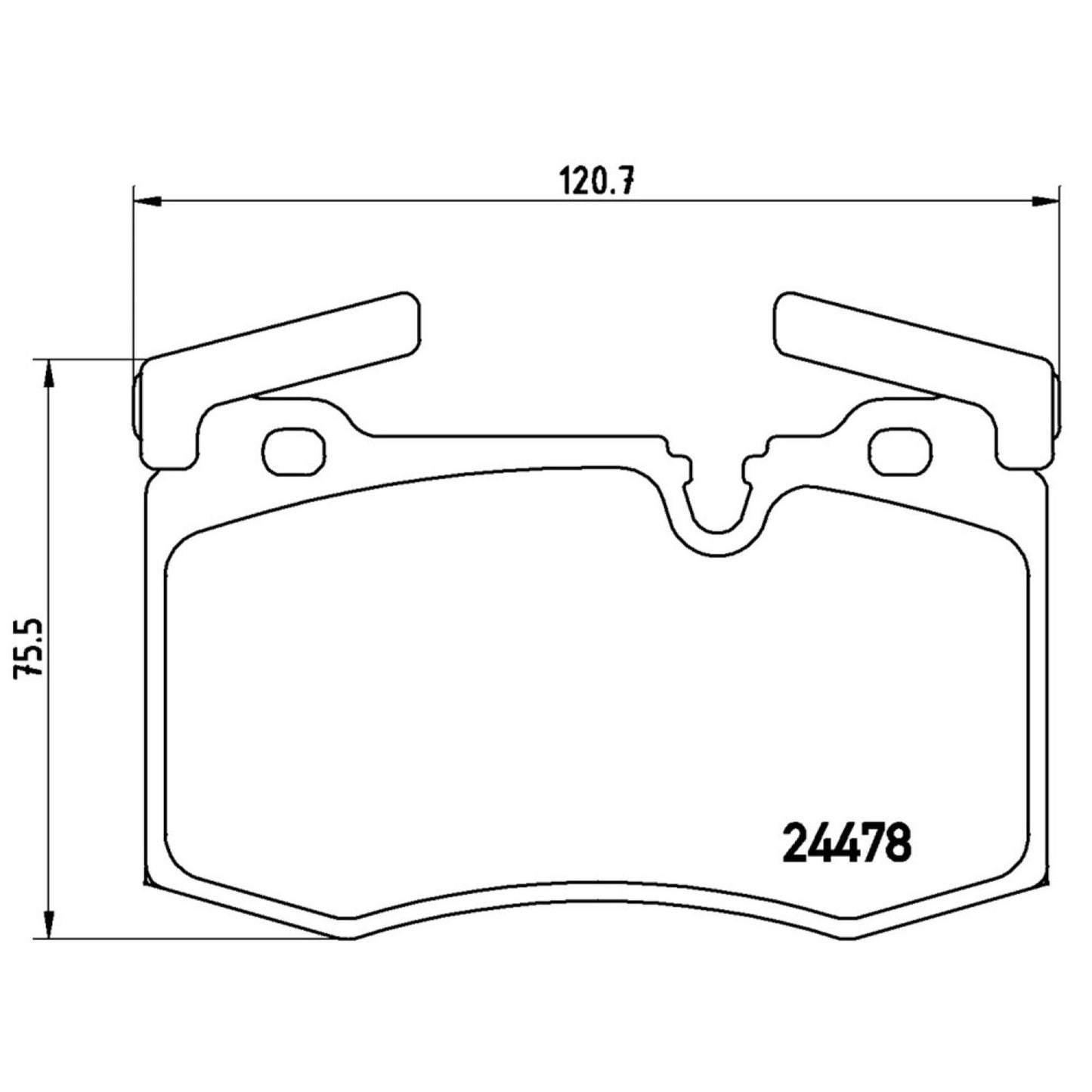 Balatas De Freno Delantera Para Mini Cooper 2007-2015